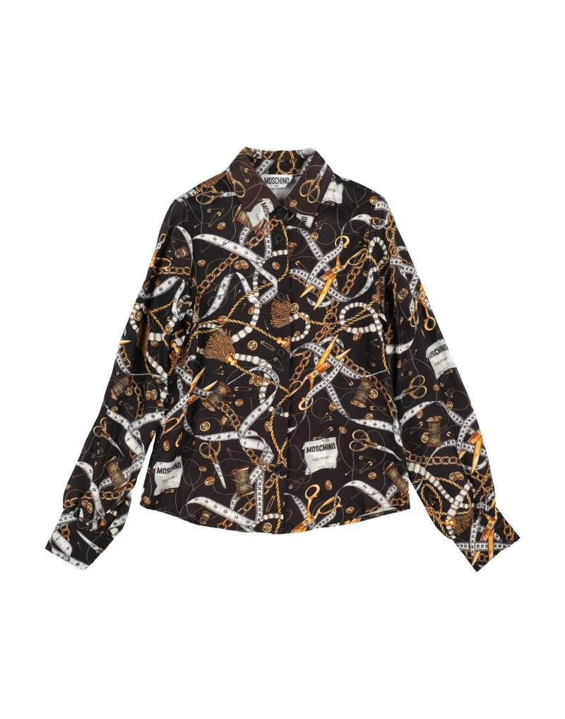 MOSCHINO KID Hemd Kinder Schwarz von MOSCHINO KID