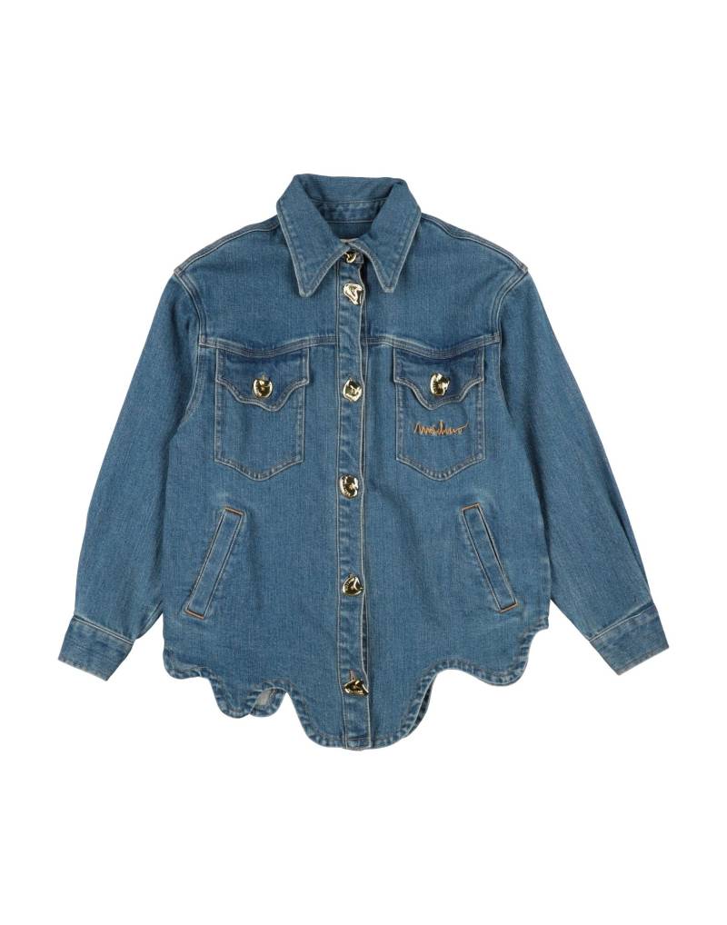 MOSCHINO KID Jeansjacke/-mantel Kinder Blau von MOSCHINO KID