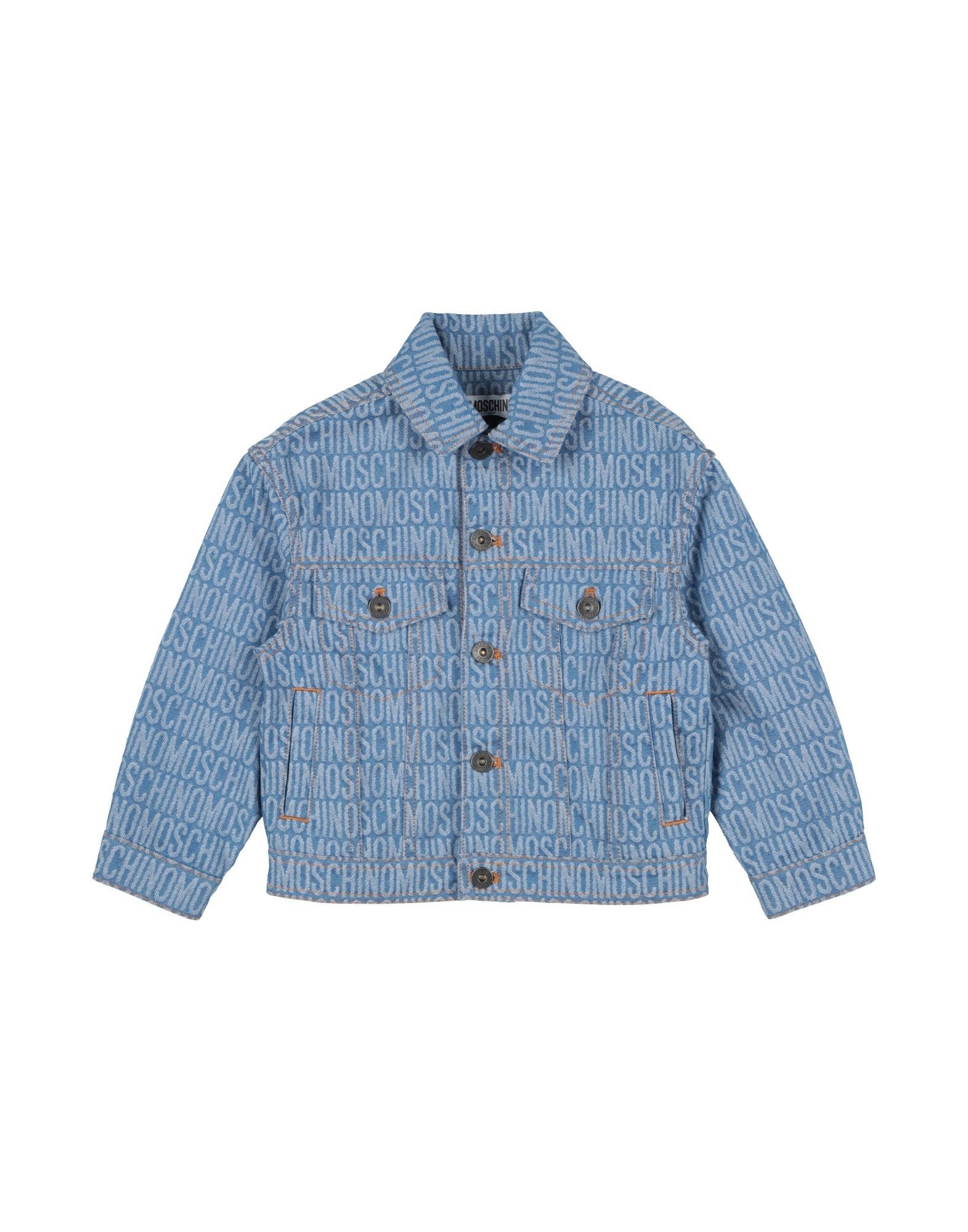 MOSCHINO KID Jeansjacke/-mantel Kinder Blau von MOSCHINO KID