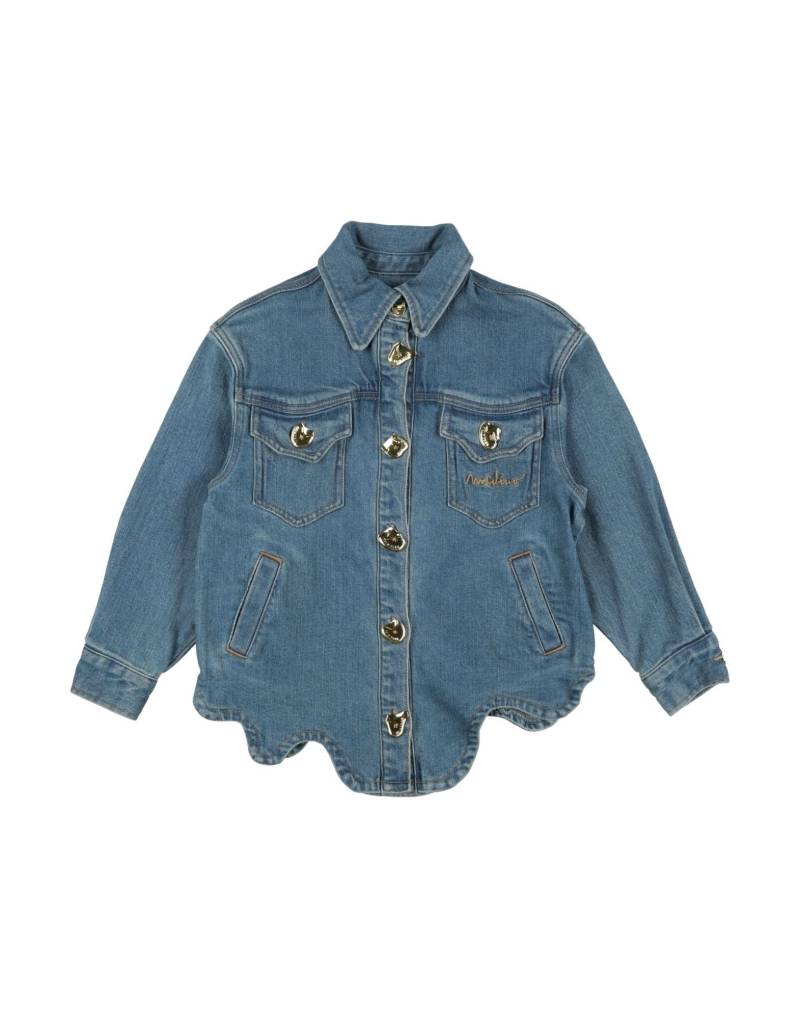 MOSCHINO KID Jeansjacke/-mantel Kinder Blau von MOSCHINO KID