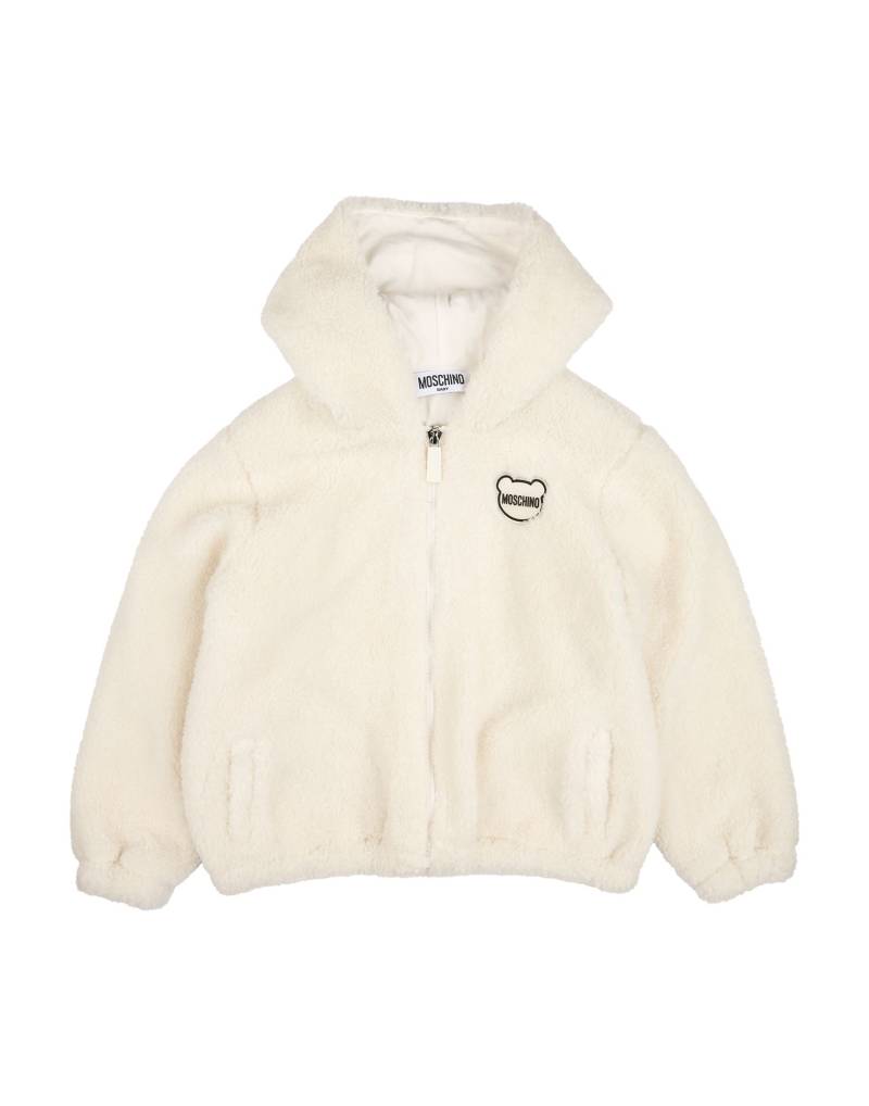 MOSCHINO KID Shearling- & Kunstfell Kinder Cremeweiß von MOSCHINO KID