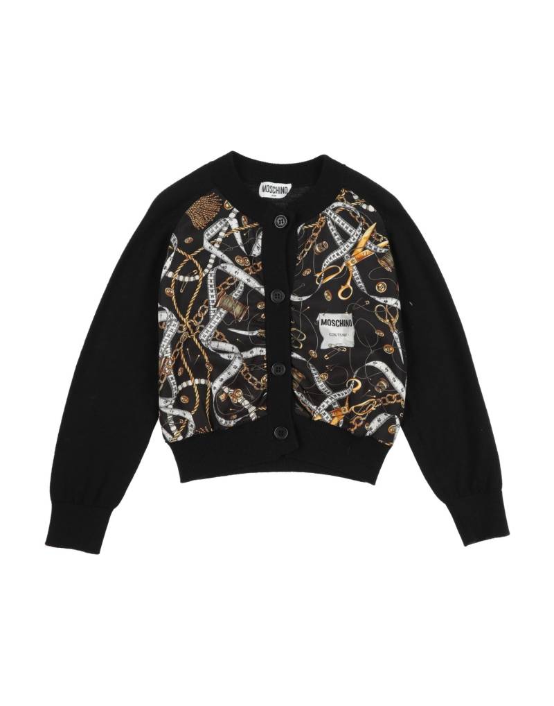 MOSCHINO KID Strickjacke Kinder Schwarz MOSCHINO KID Strickjacke Kinder Schwarz von MOSCHINO KID