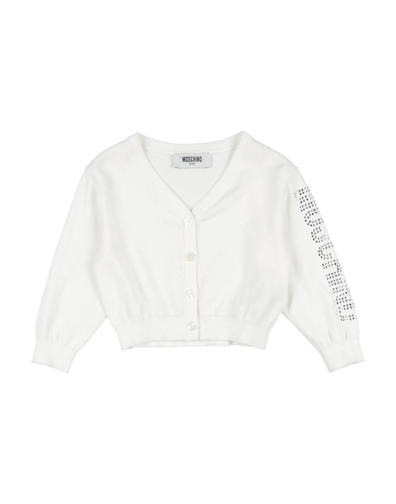 MOSCHINO KID Strickjacke Kinder Weiß von MOSCHINO KID