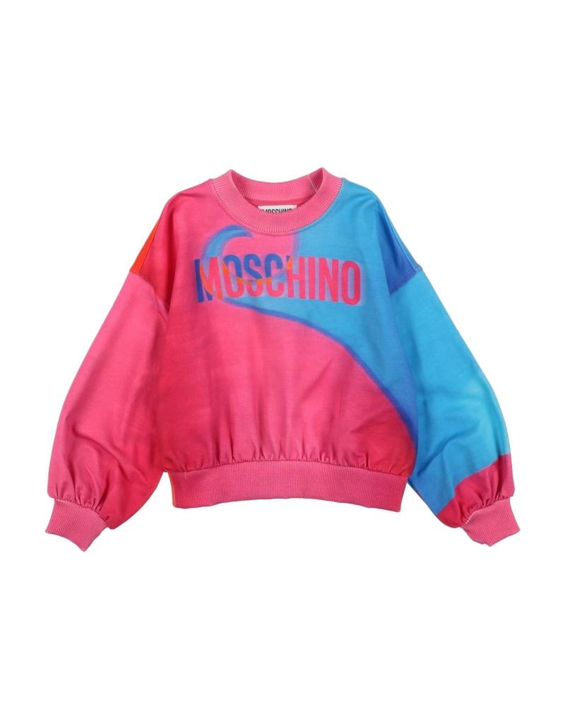 MOSCHINO KID Sweatshirt Kinder Fuchsia von MOSCHINO KID