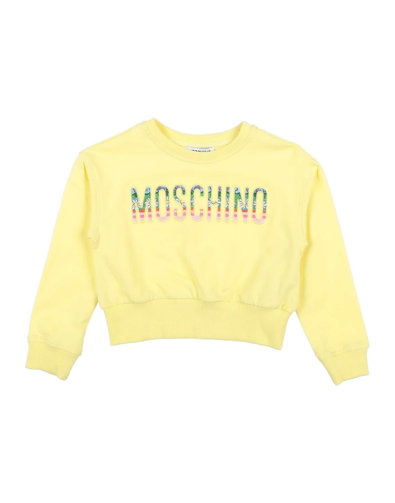 MOSCHINO KID Sweatshirt Kinder Hellgelb von MOSCHINO KID