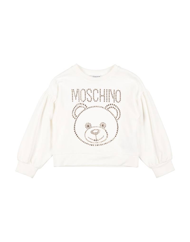 MOSCHINO KID Sweatshirt Kinder Off white von MOSCHINO KID