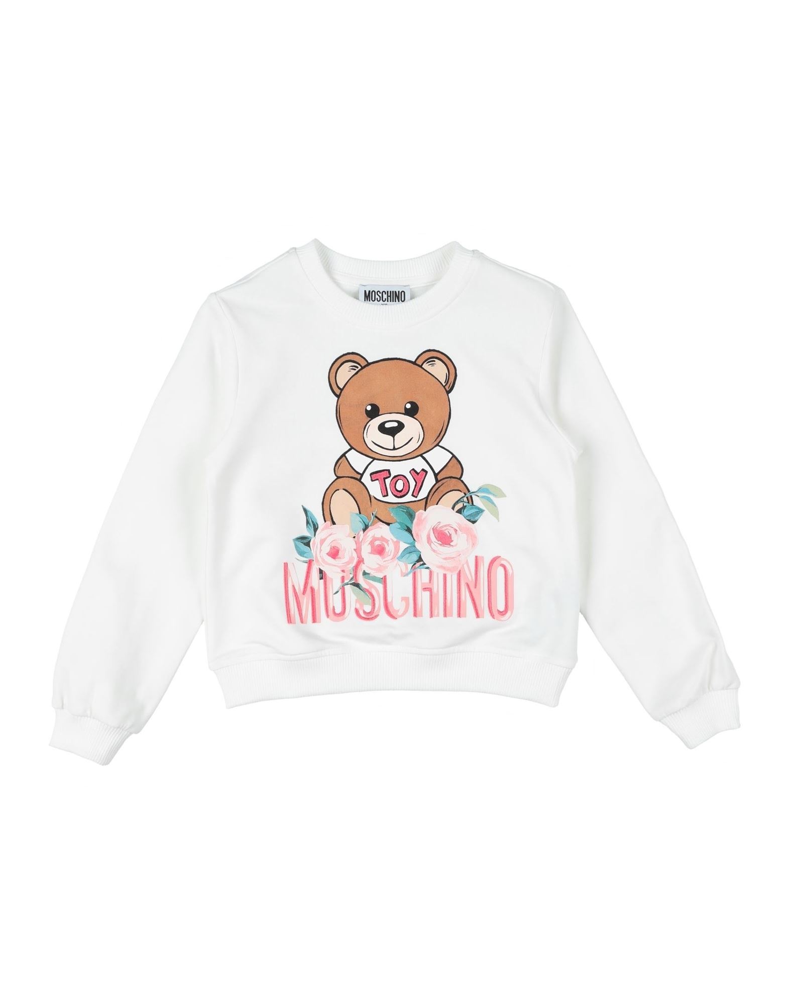MOSCHINO KID Sweatshirt Kinder Weiß MOSCHINO KID Sweatshirt Kinder Weiß von MOSCHINO KID