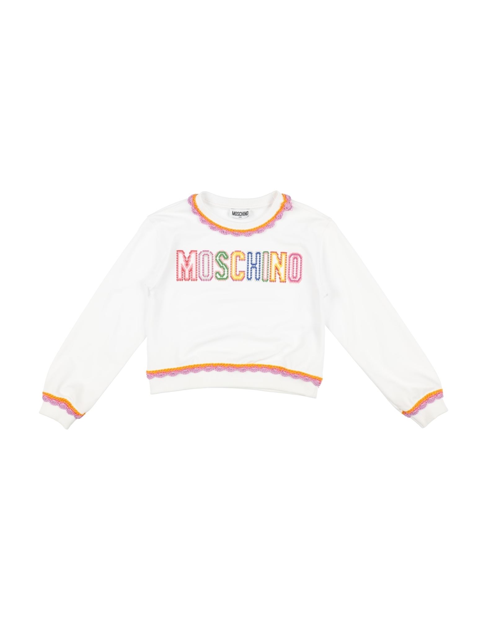 MOSCHINO KID Sweatshirt Kinder Weiß von MOSCHINO KID