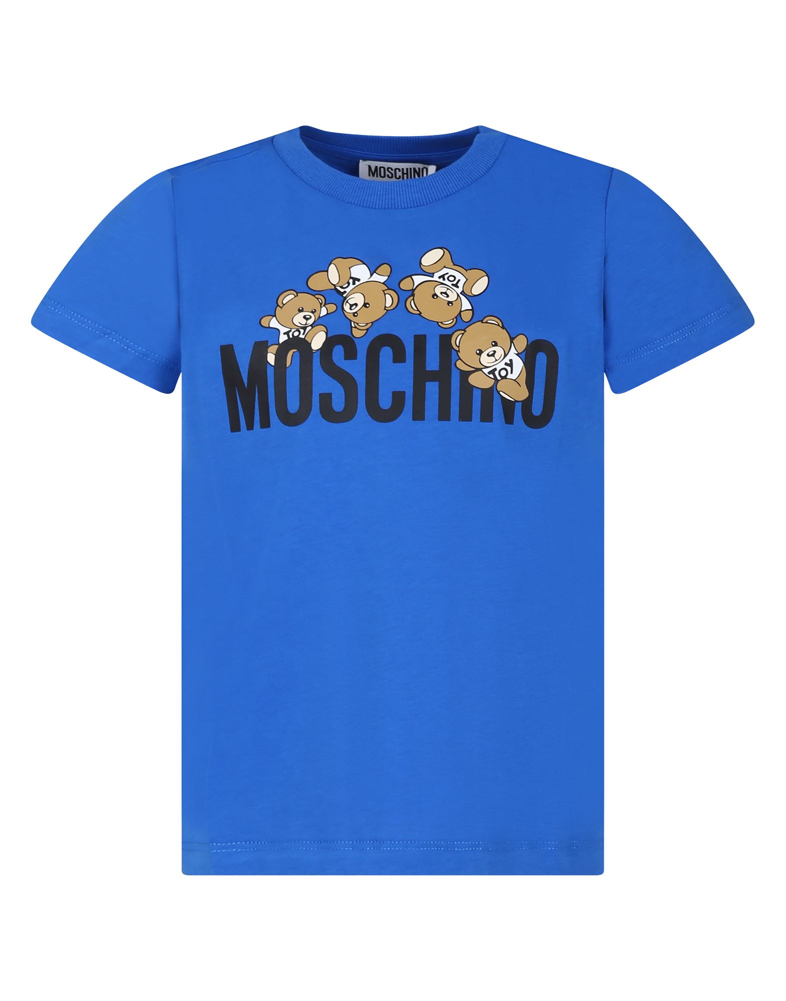 MOSCHINO KID T-shirts Kinder Blau von MOSCHINO KID