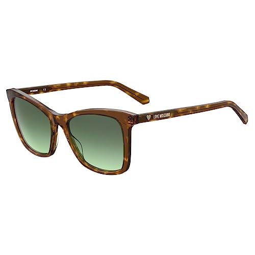 Love Moschino Unisex Mol020/s Sunglasses, 086/IB Havana, 53 von Love Moschino