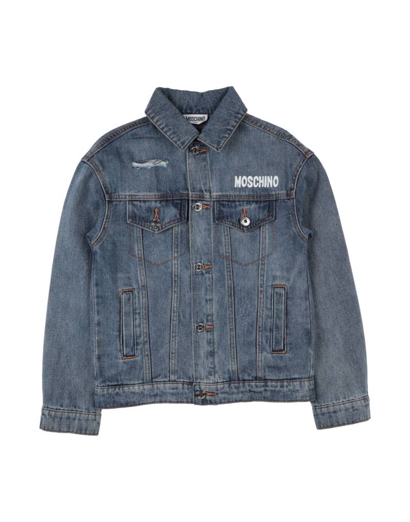 MOSCHINO TEEN Jeansjacke/-mantel Kinder Blau von MOSCHINO TEEN