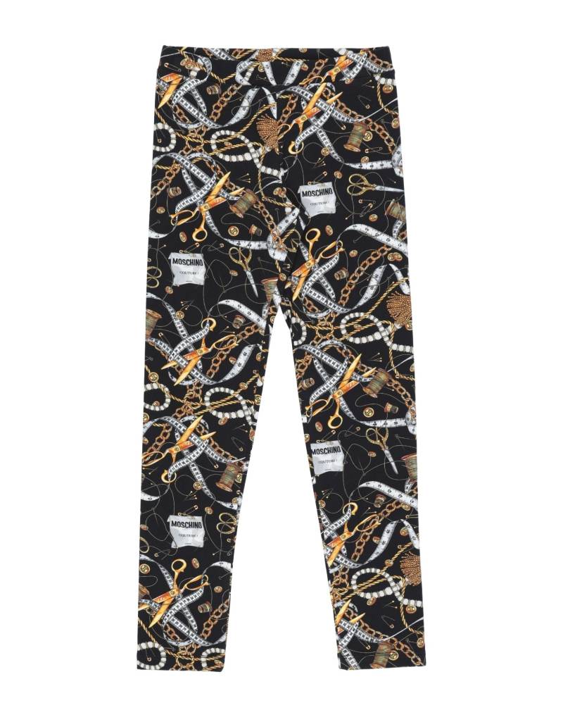 MOSCHINO TEEN Leggings Kinder Schwarz von MOSCHINO TEEN