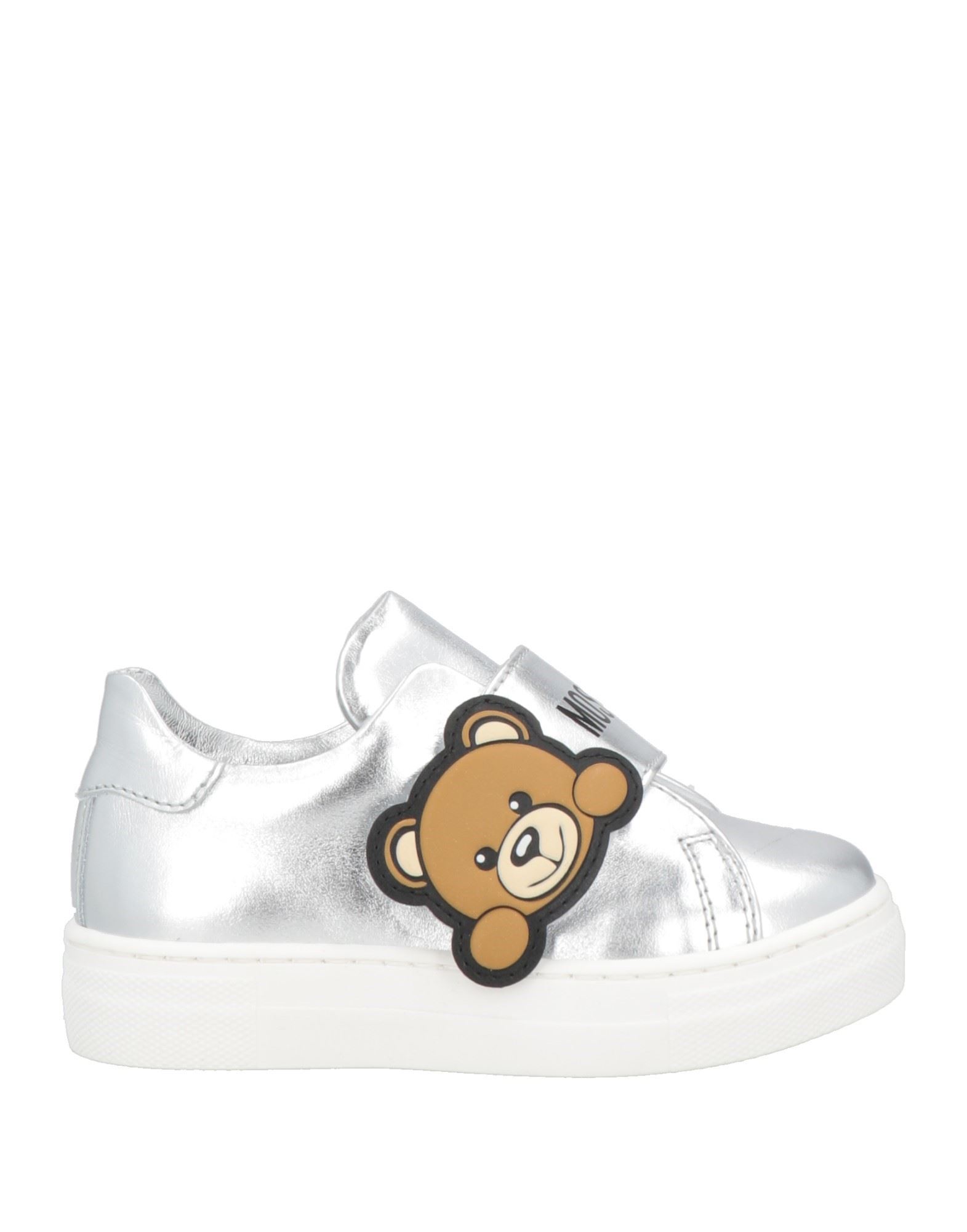 MOSCHINO TEEN Sneakers Kinder Silber von MOSCHINO TEEN