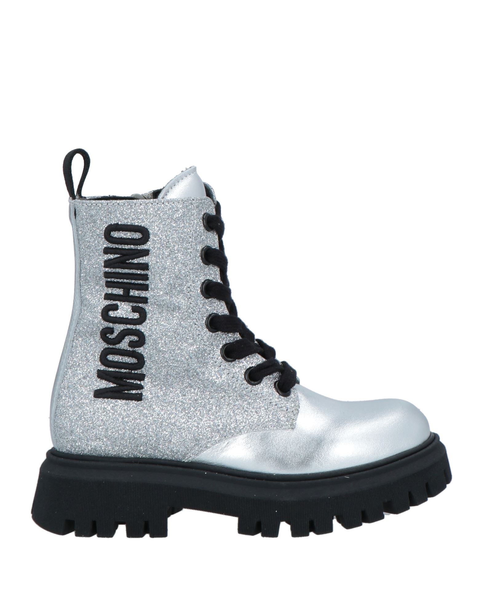 MOSCHINO TEEN Stiefelette Kinder Silber von MOSCHINO TEEN