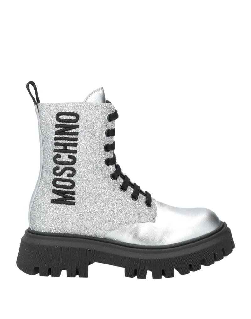 MOSCHINO TEEN Stiefelette Kinder Silber von MOSCHINO TEEN
