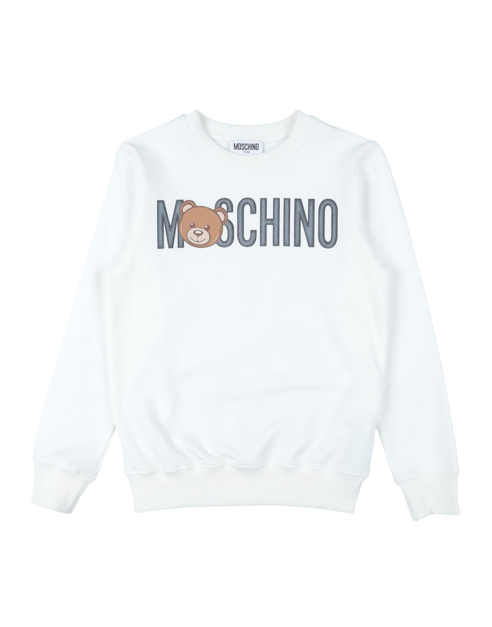 MOSCHINO TEEN Sweatshirt Kinder Elfenbein von MOSCHINO TEEN