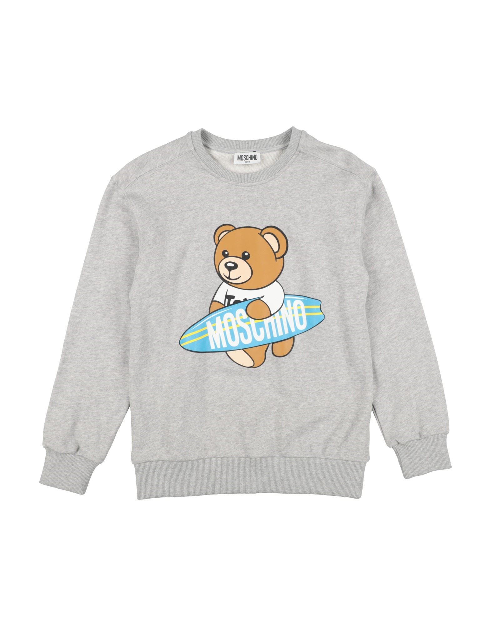 MOSCHINO TEEN Sweatshirt Kinder Hellgrau MOSCHINO TEEN Sweatshirt Kinder Hellgrau von MOSCHINO TEEN