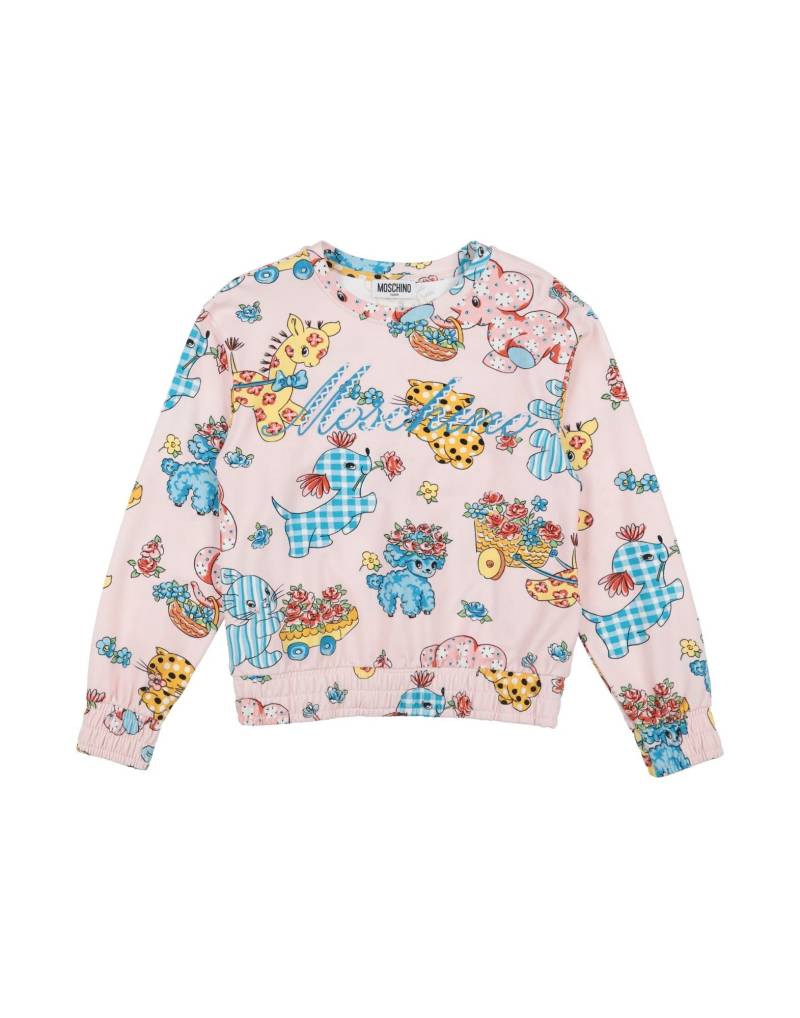 MOSCHINO TEEN Sweatshirt Kinder Hellrosa von MOSCHINO TEEN