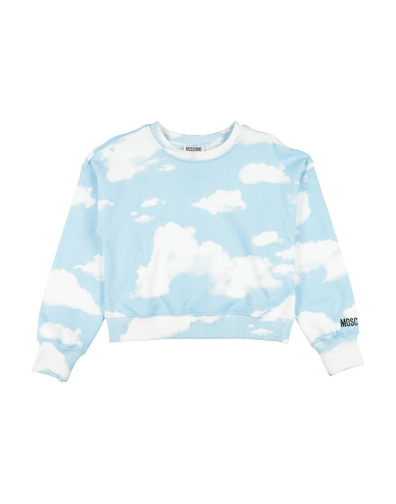 MOSCHINO TEEN Sweatshirt Kinder Himmelblau von MOSCHINO TEEN