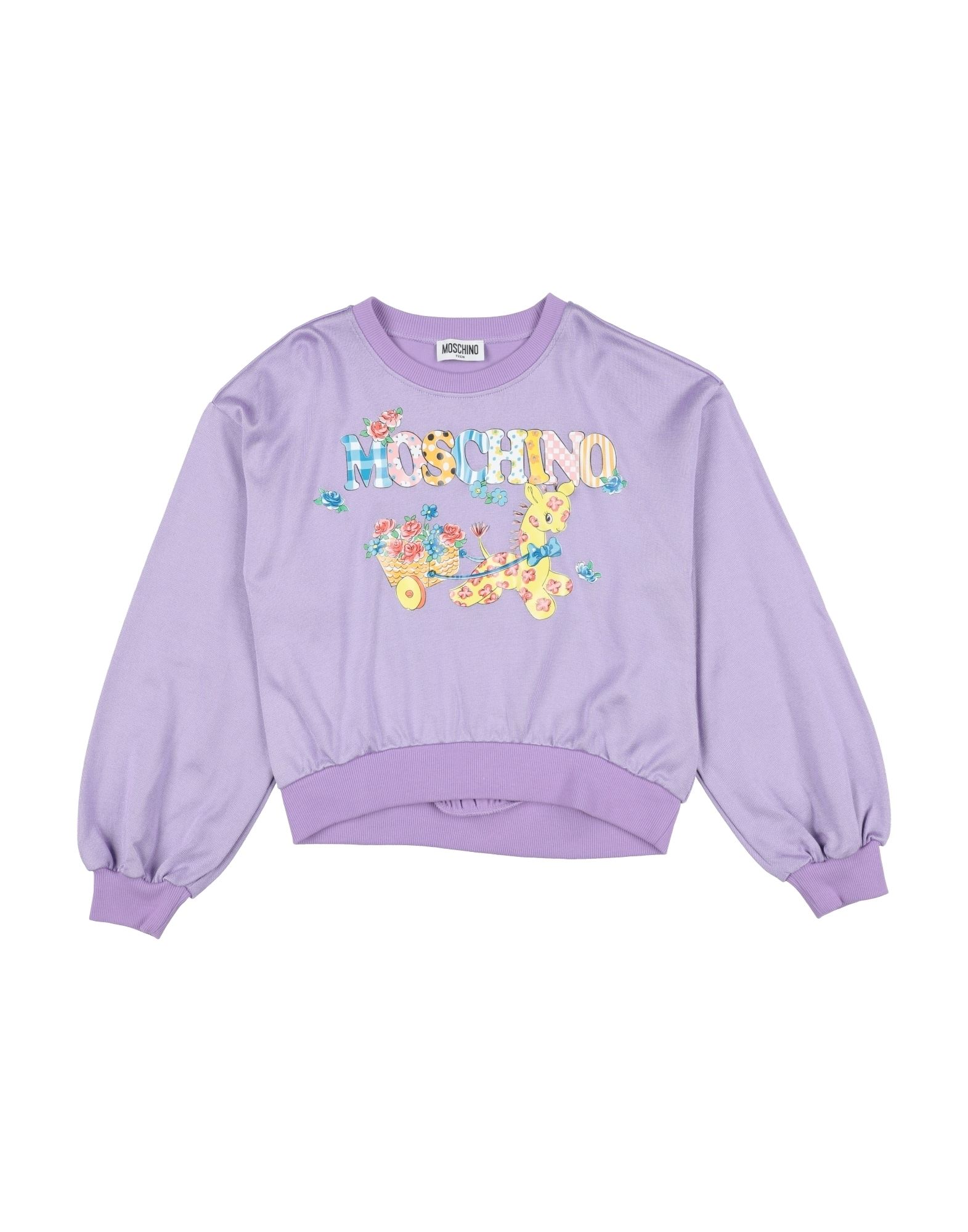 MOSCHINO TEEN Sweatshirt Kinder Lila von MOSCHINO TEEN