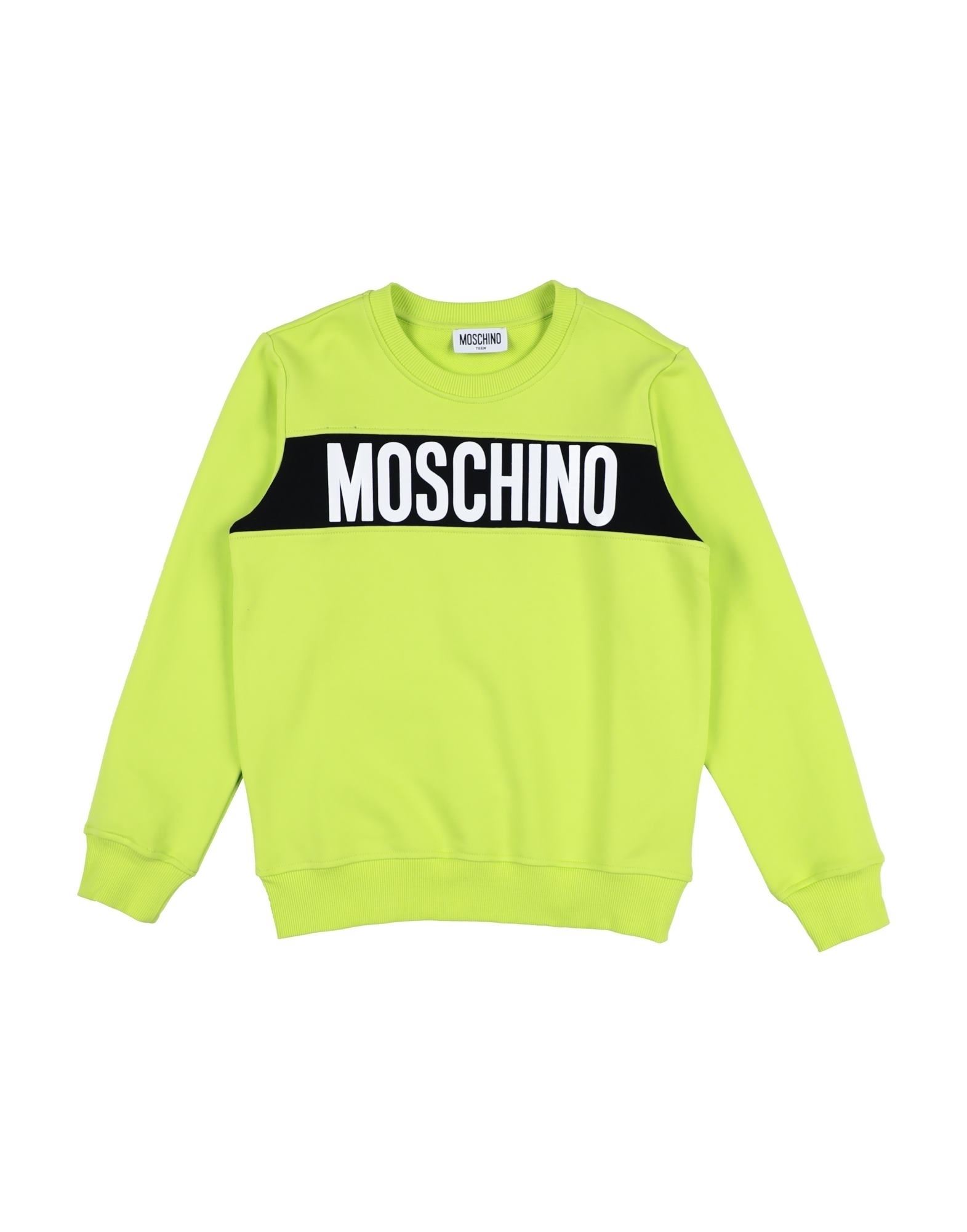 MOSCHINO TEEN Sweatshirt Kinder Limettengrün von MOSCHINO TEEN