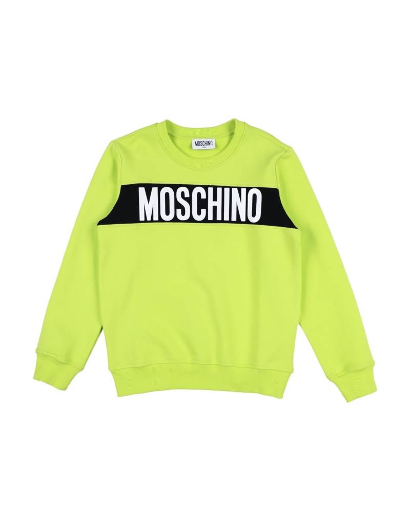 MOSCHINO TEEN Sweatshirt Kinder Limettengrün von MOSCHINO TEEN