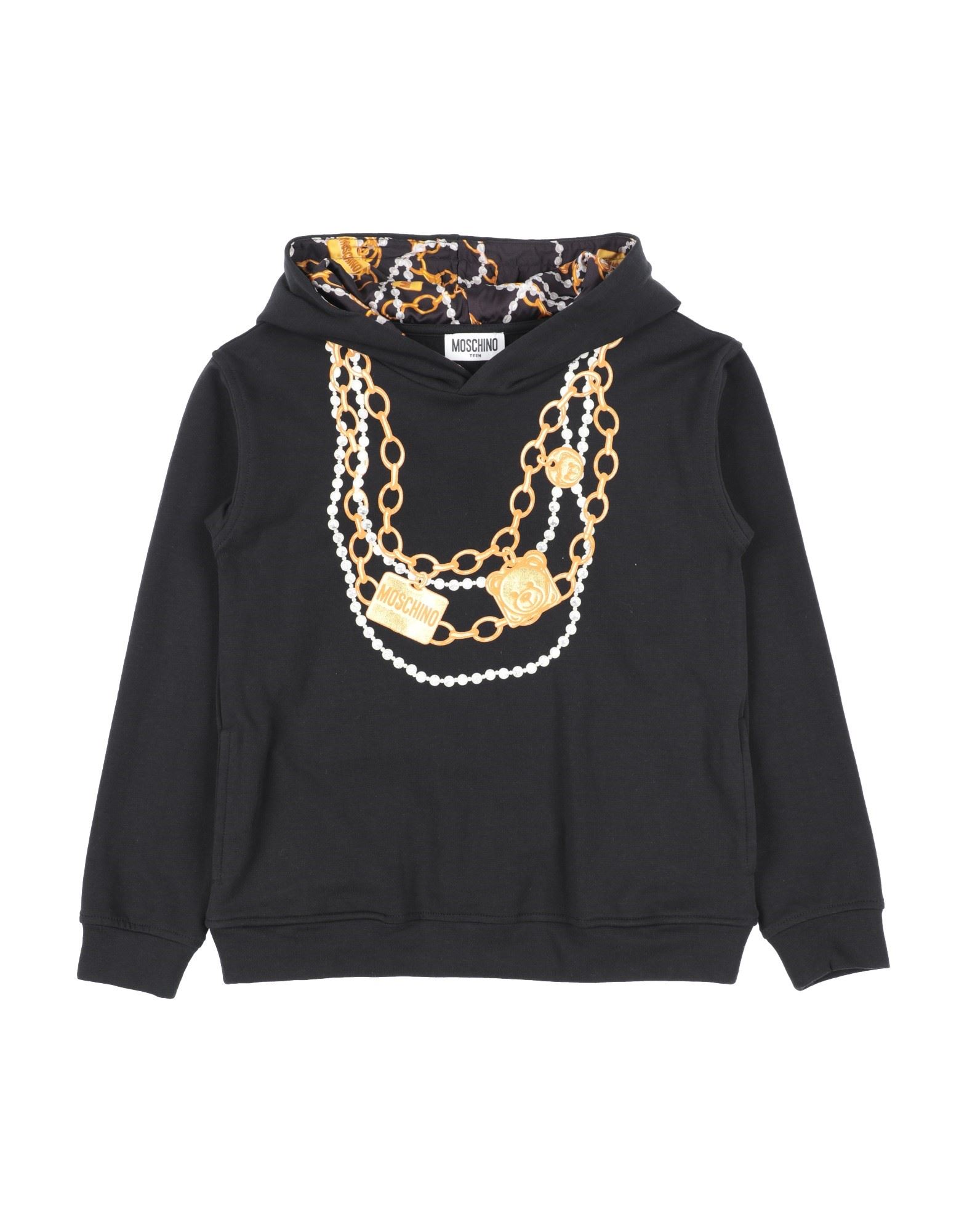 MOSCHINO TEEN Sweatshirt Kinder Schwarz von MOSCHINO TEEN