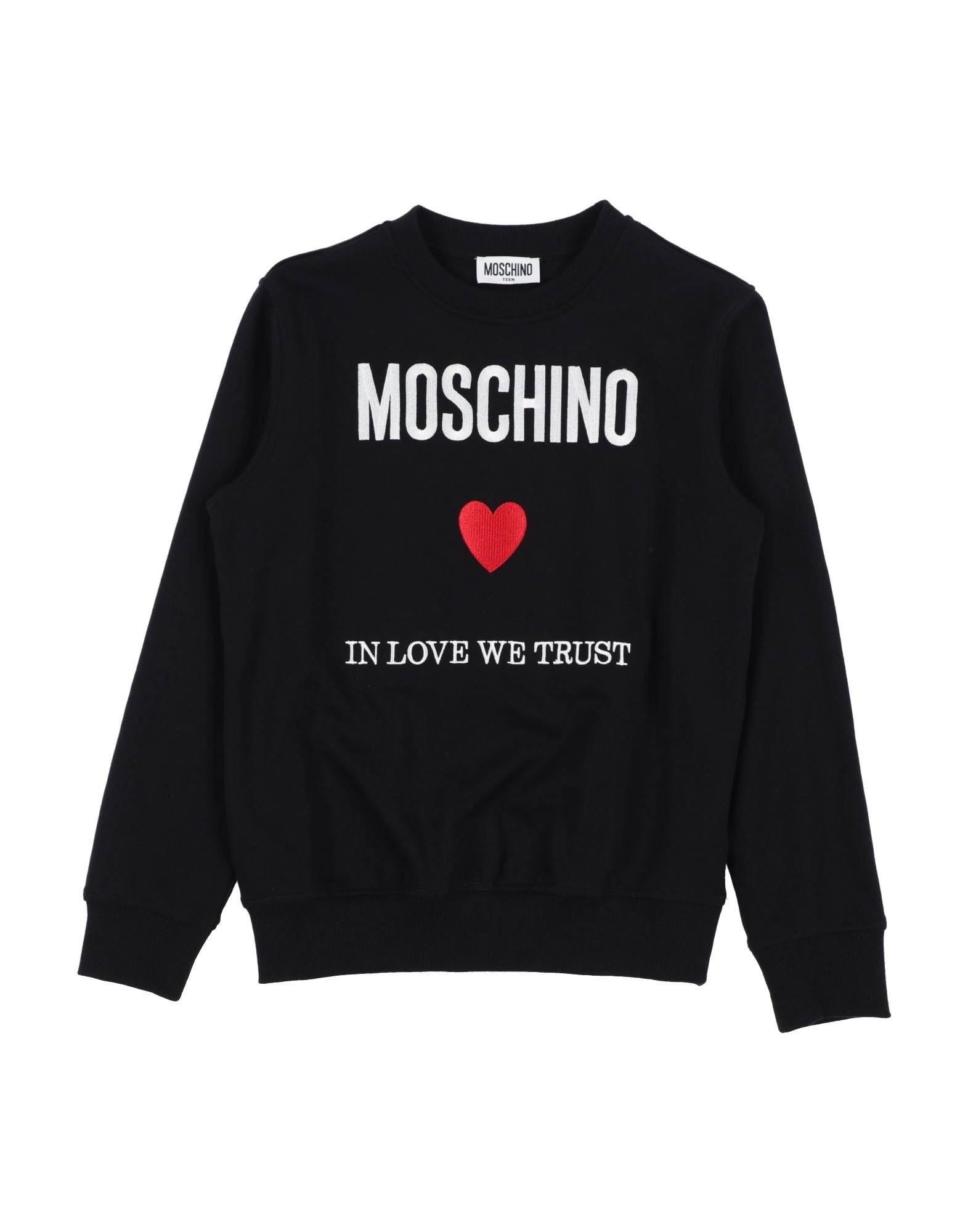 MOSCHINO TEEN Sweatshirt Kinder Schwarz von MOSCHINO TEEN