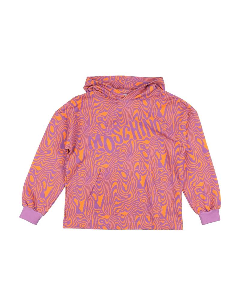 MOSCHINO TEEN Sweatshirt Kinder Violett von MOSCHINO TEEN