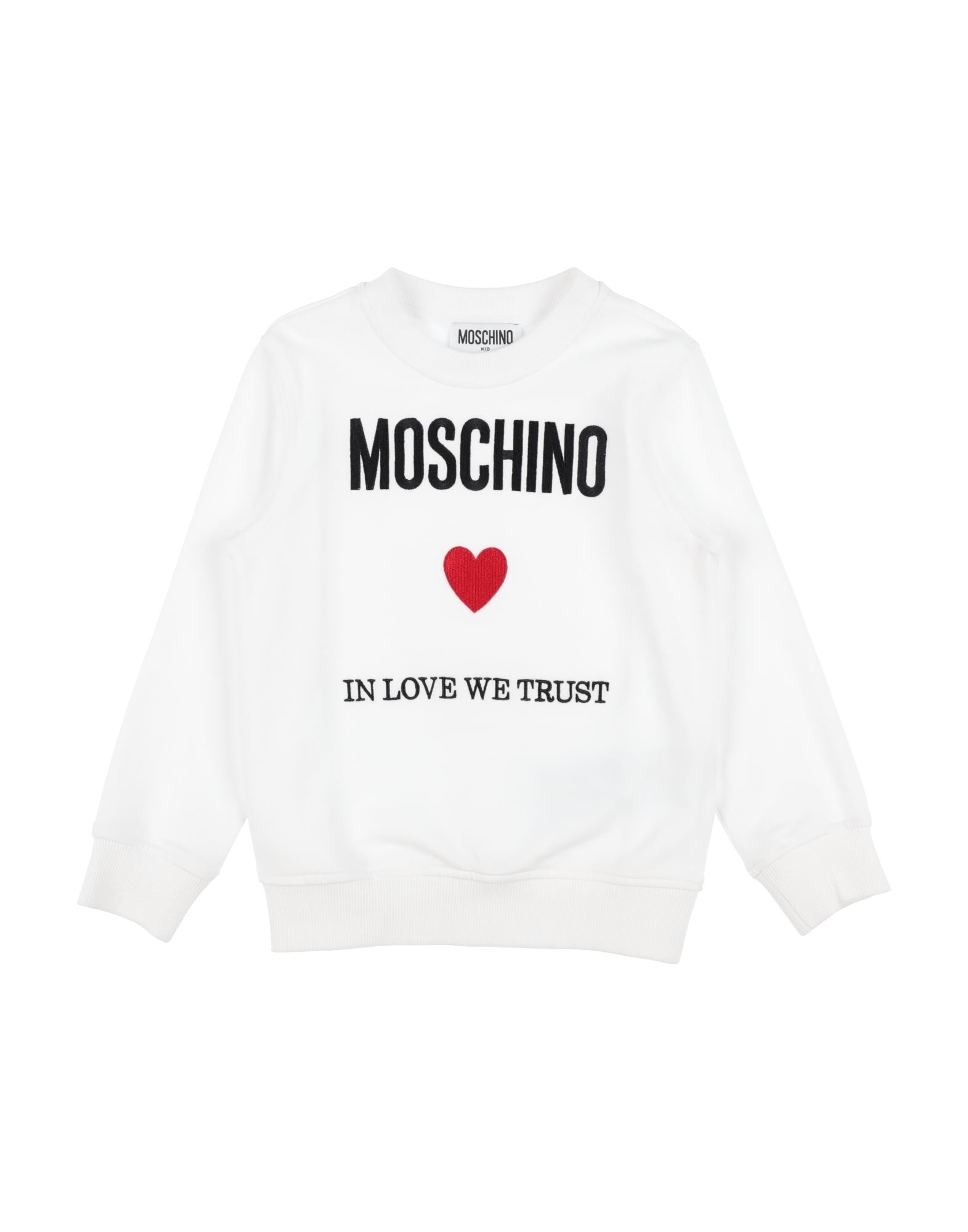 MOSCHINO TEEN Sweatshirt Kinder Weiß von MOSCHINO TEEN