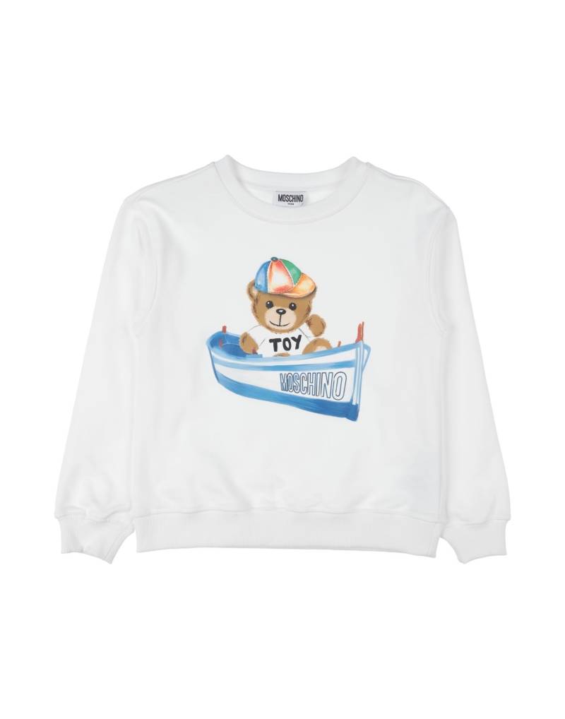 MOSCHINO TEEN Sweatshirt Kinder Weiß von MOSCHINO TEEN