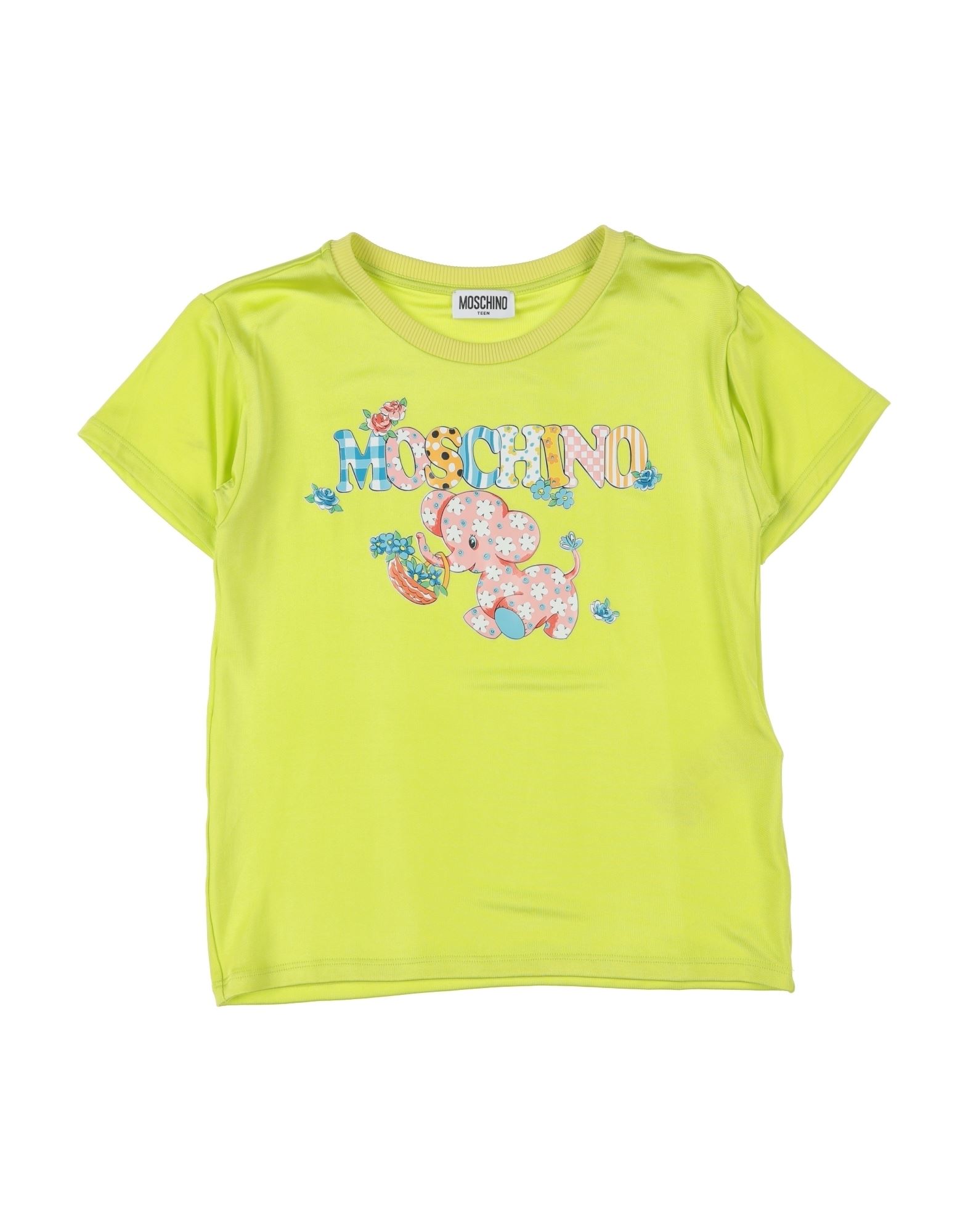 MOSCHINO TEEN T-shirts Kinder Hellgrün von MOSCHINO TEEN