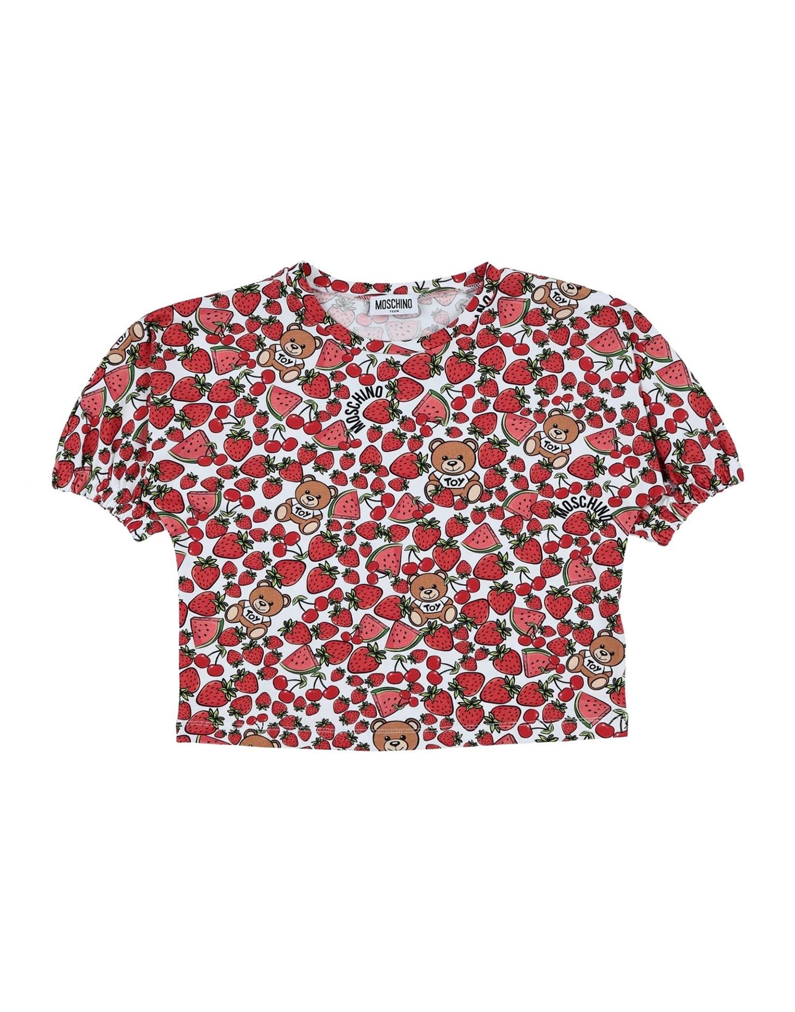 MOSCHINO TEEN T-shirts Kinder Rot von MOSCHINO TEEN