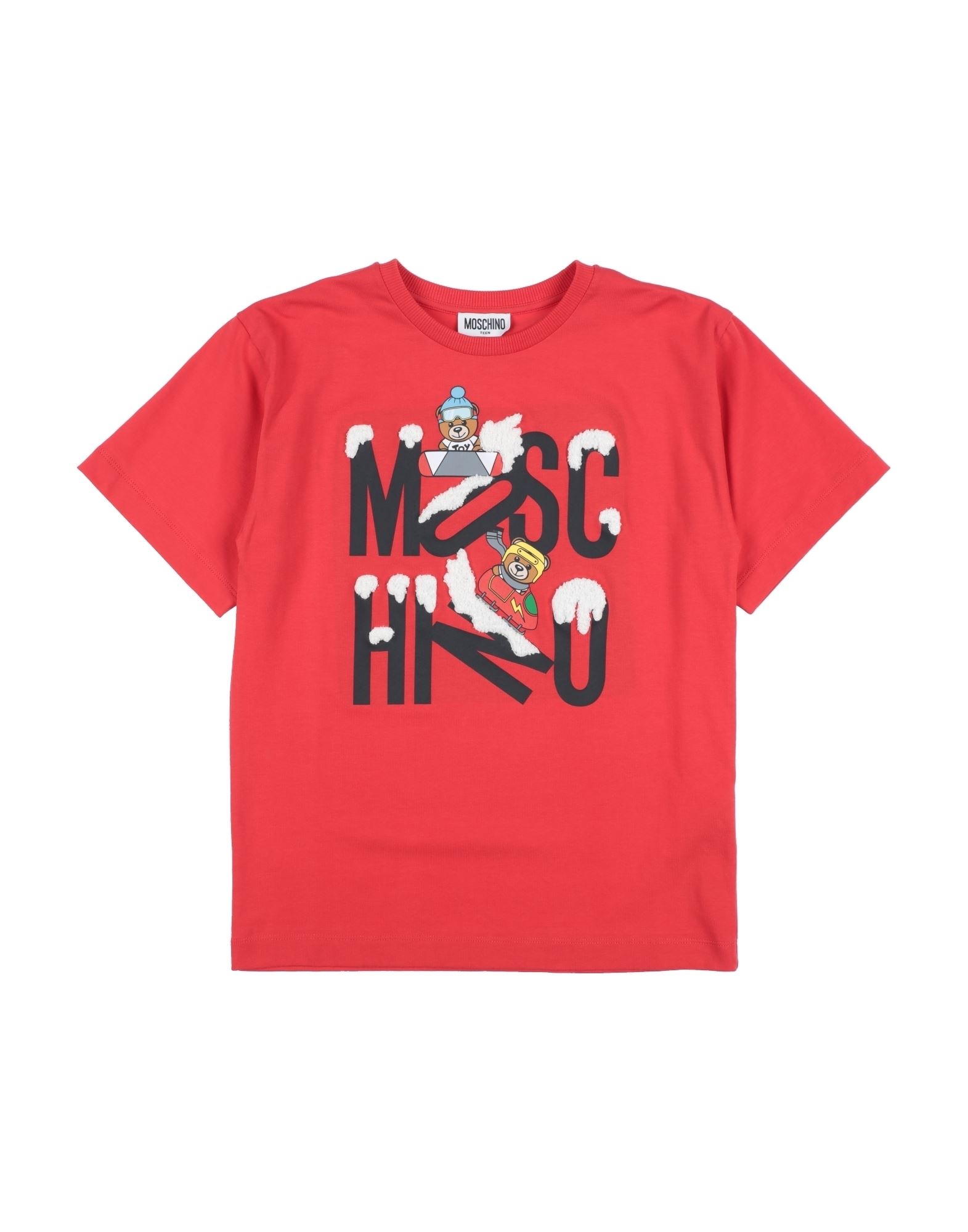 MOSCHINO TEEN T-shirts Kinder Rot von MOSCHINO TEEN