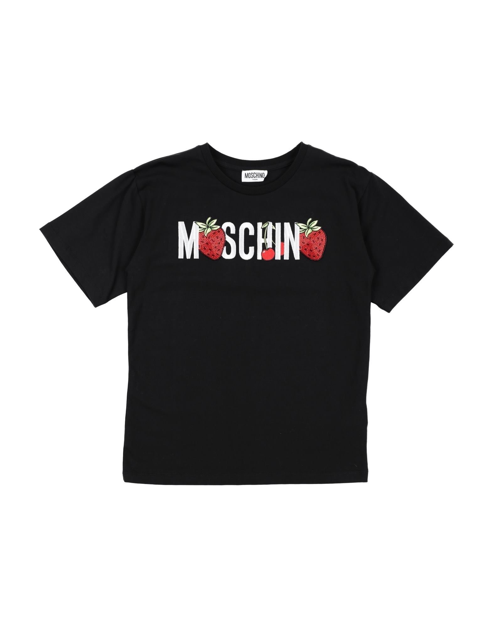 MOSCHINO TEEN T-shirts Kinder Schwarz von MOSCHINO TEEN