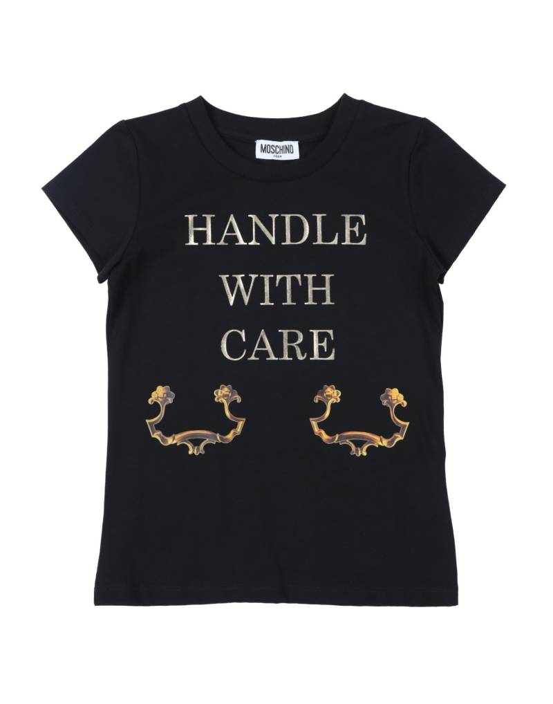 MOSCHINO TEEN T-shirts Kinder Schwarz von MOSCHINO TEEN