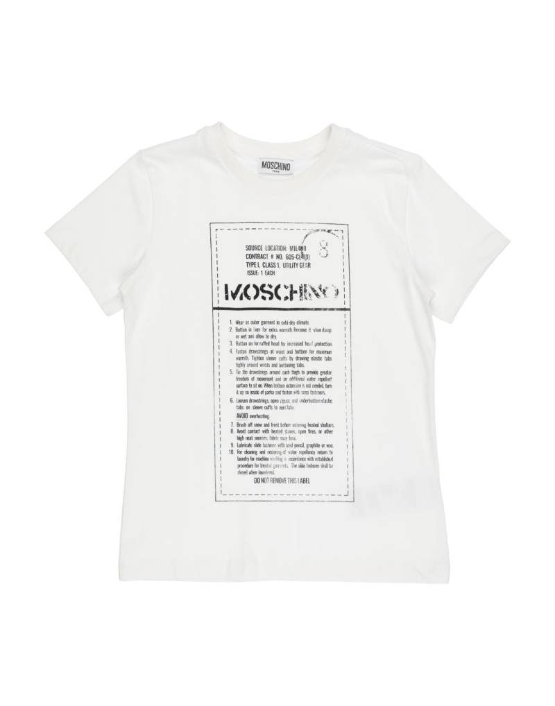MOSCHINO TEEN T-shirts Kinder Weiß MOSCHINO TEEN T-shirts Kinder Weiß von MOSCHINO TEEN