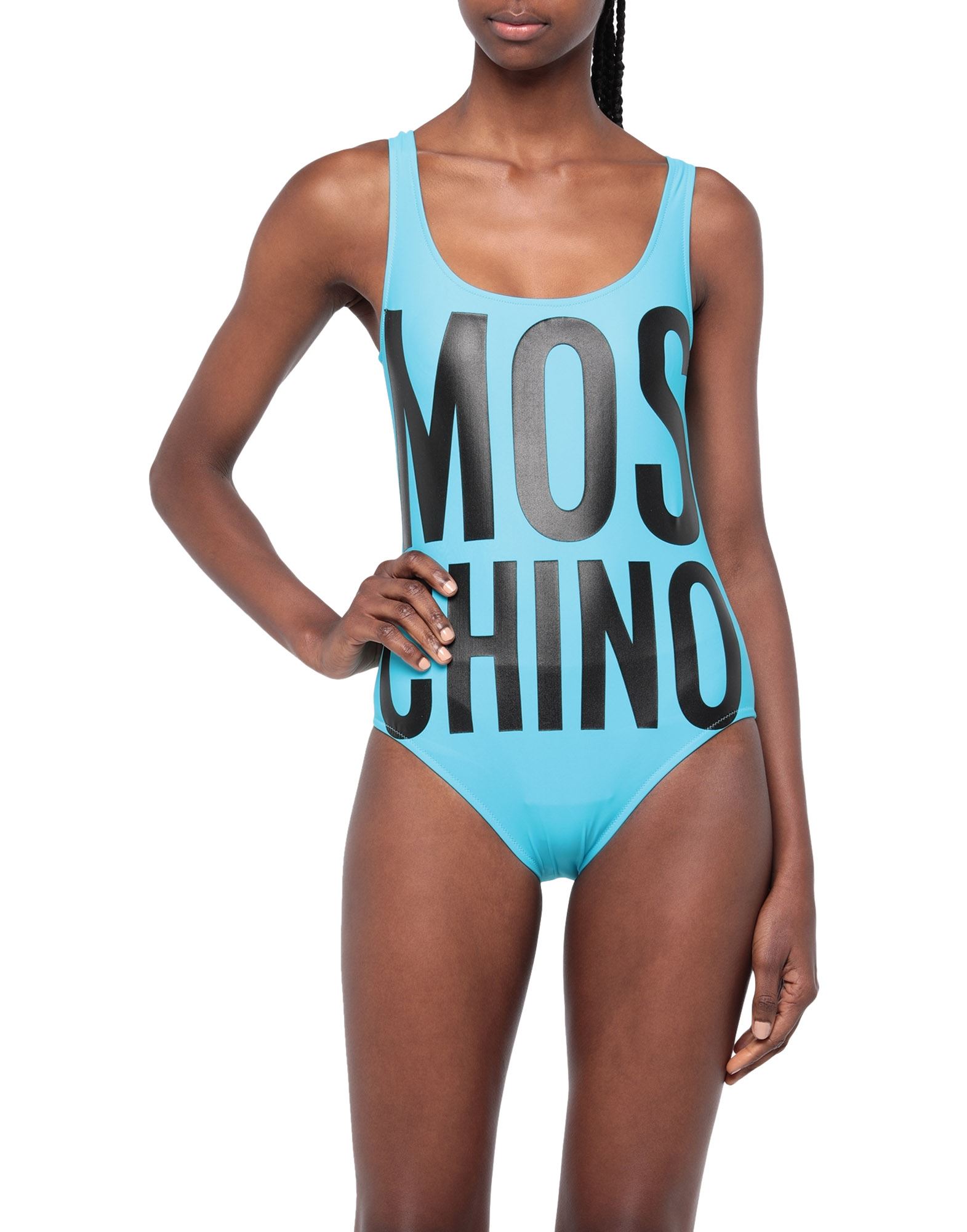 MOSCHINO Badeanzug Damen Azurblau von MOSCHINO