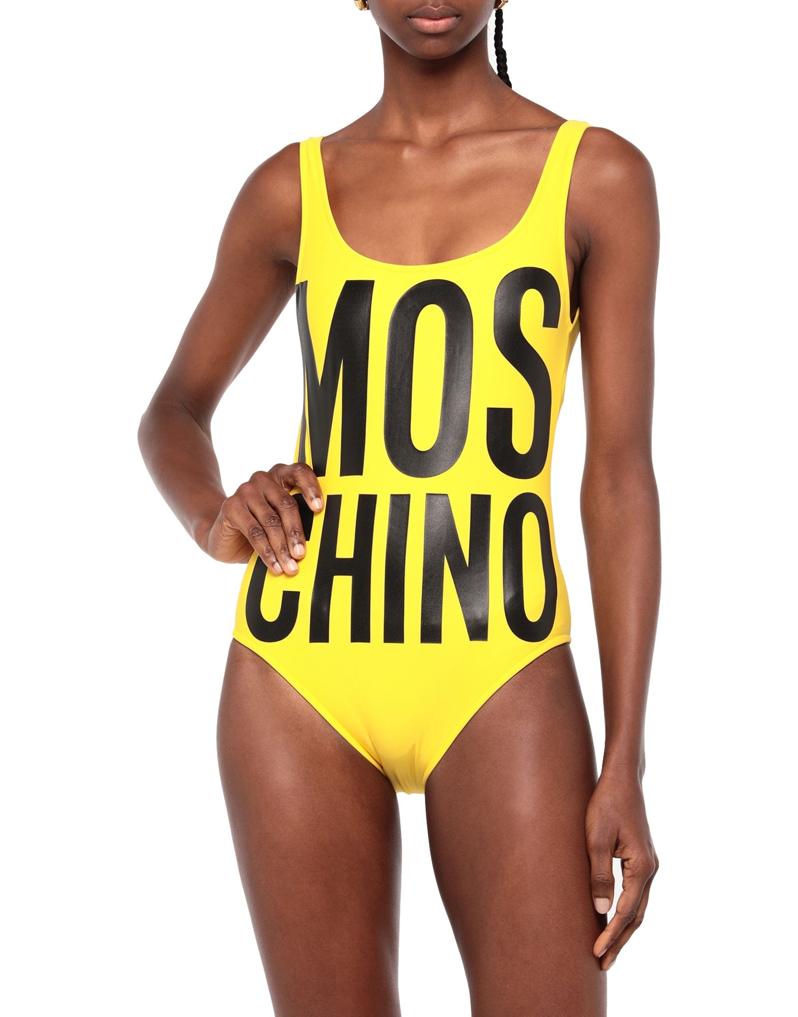 MOSCHINO Badeanzug Damen Gelb von MOSCHINO