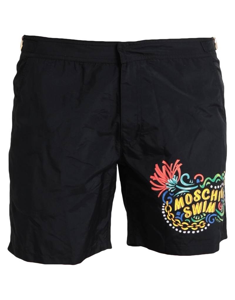 MOSCHINO Badeboxer Herren Schwarz von MOSCHINO