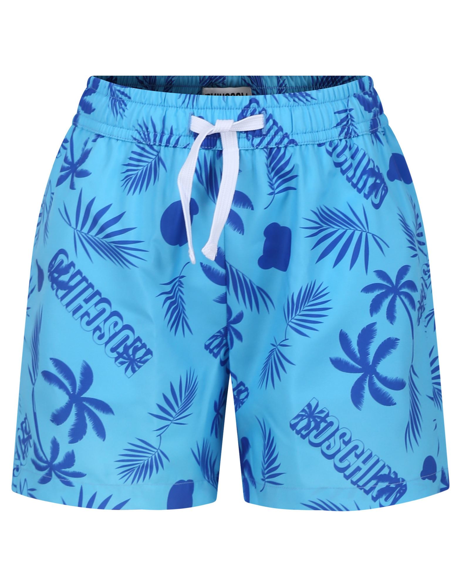 MOSCHINO Badeboxer Kinder Azurblau von MOSCHINO