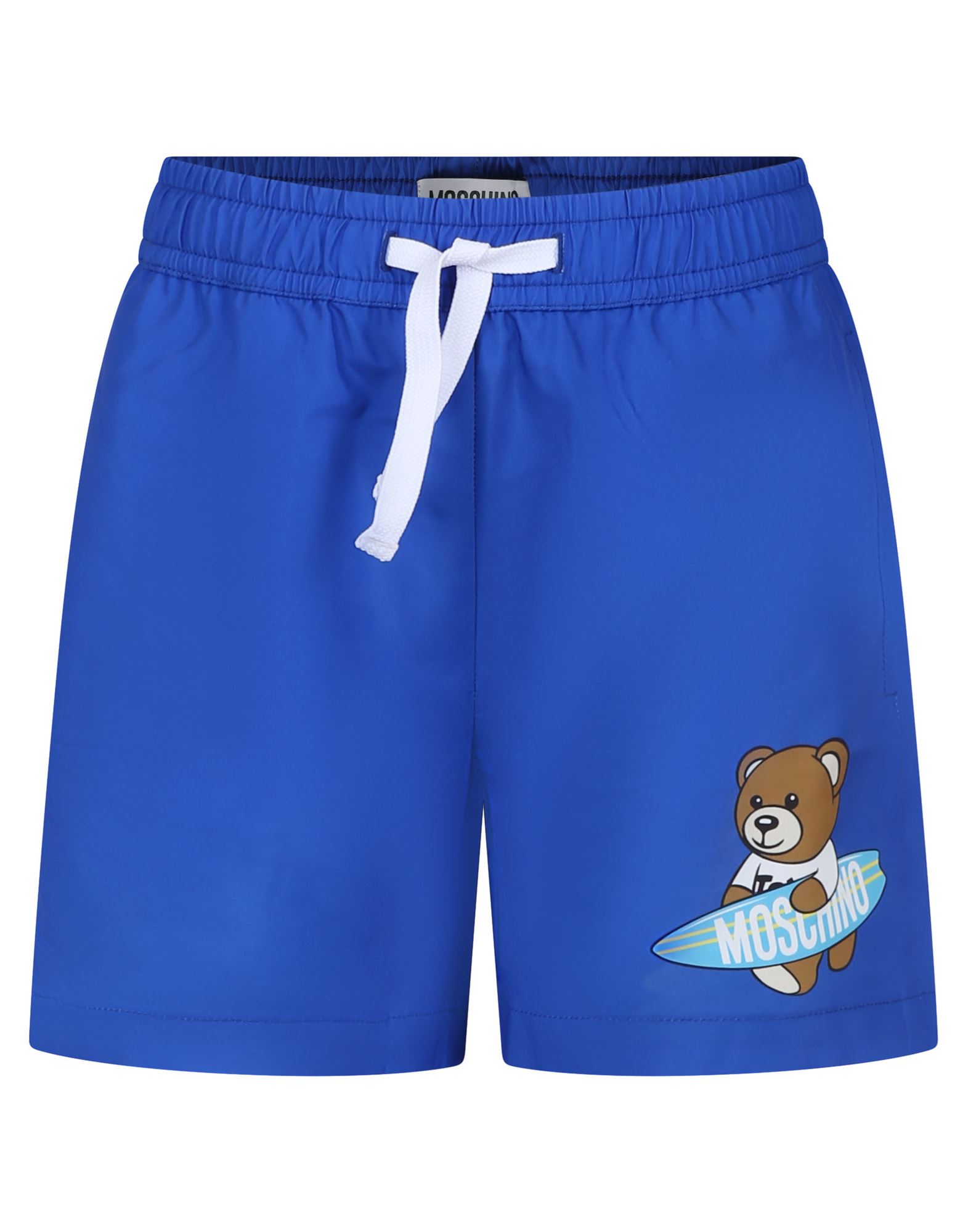 MOSCHINO Badeboxer Kinder Azurblau von MOSCHINO