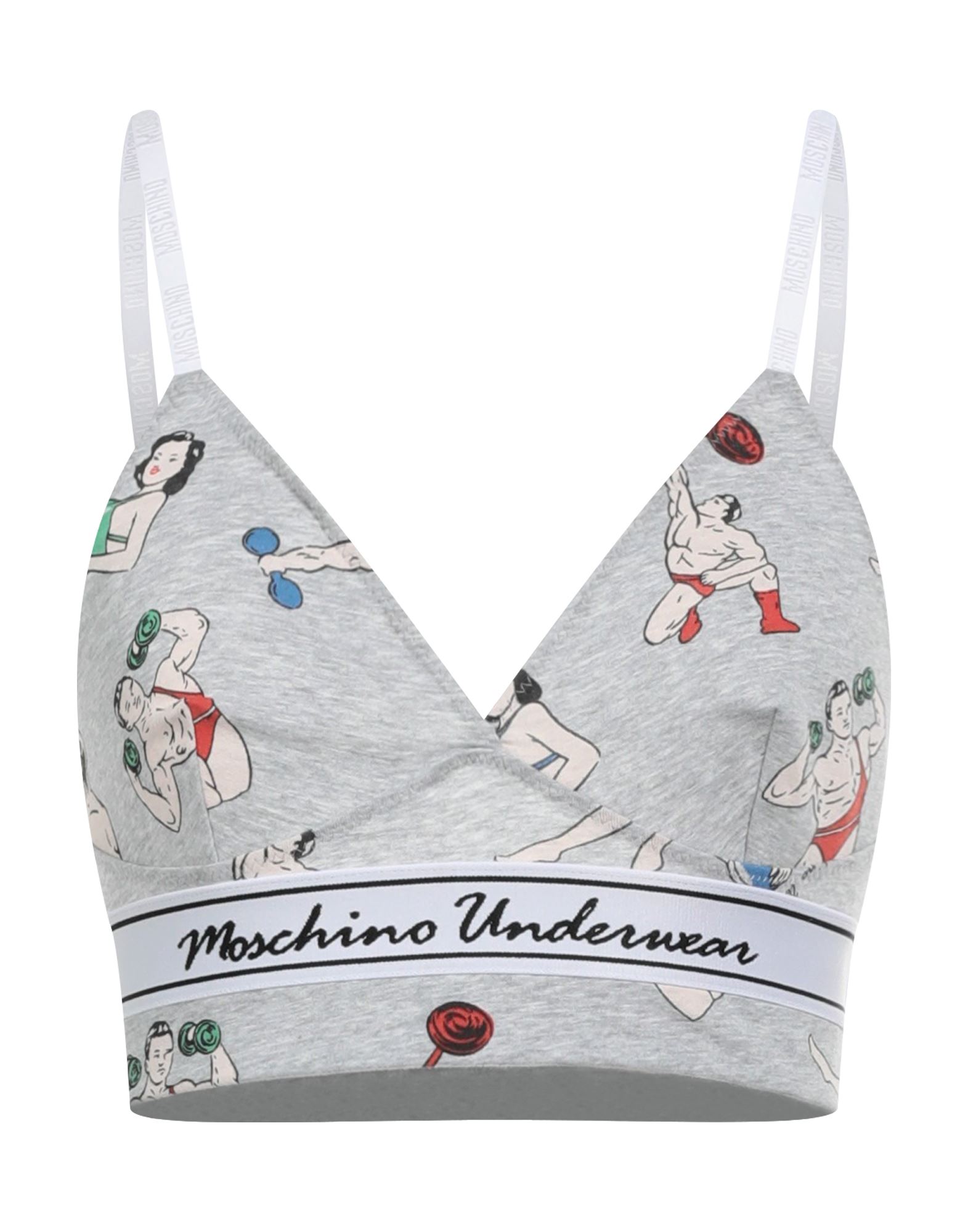 MOSCHINO Bh Damen Hellgrau von MOSCHINO