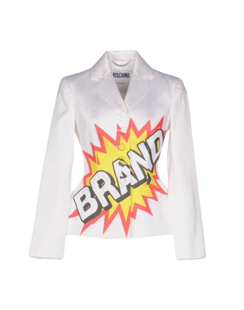 MOSCHINO Blazer Damen Weiß von MOSCHINO