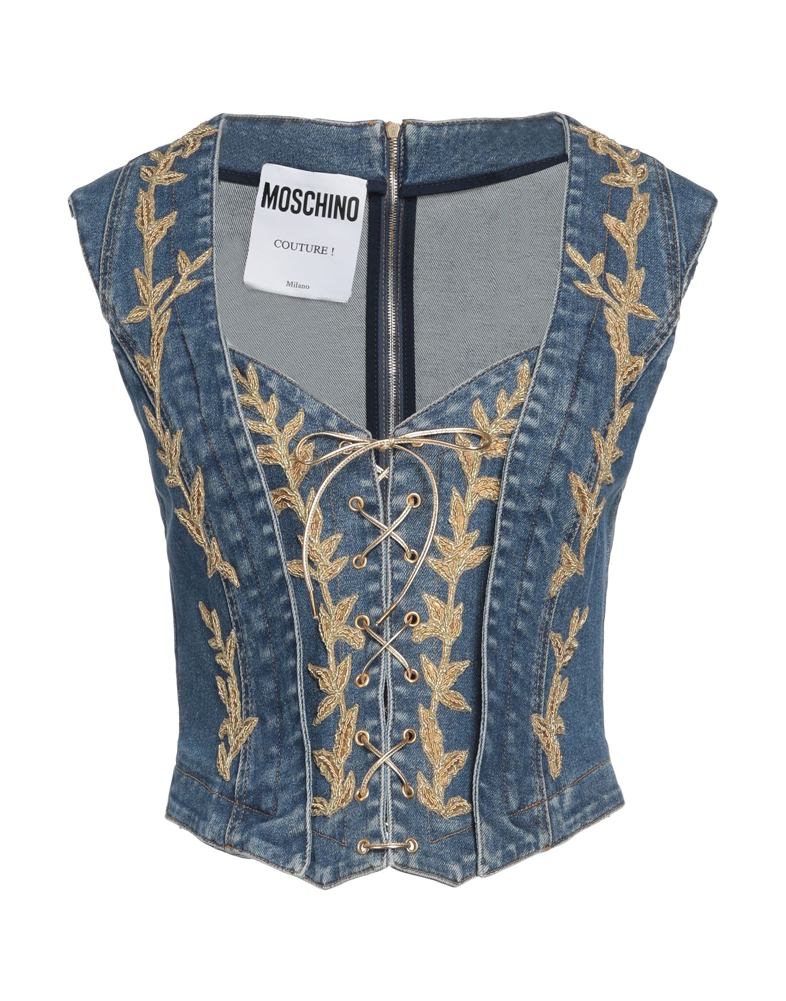 MOSCHINO Couture-weste Damen Blau von MOSCHINO