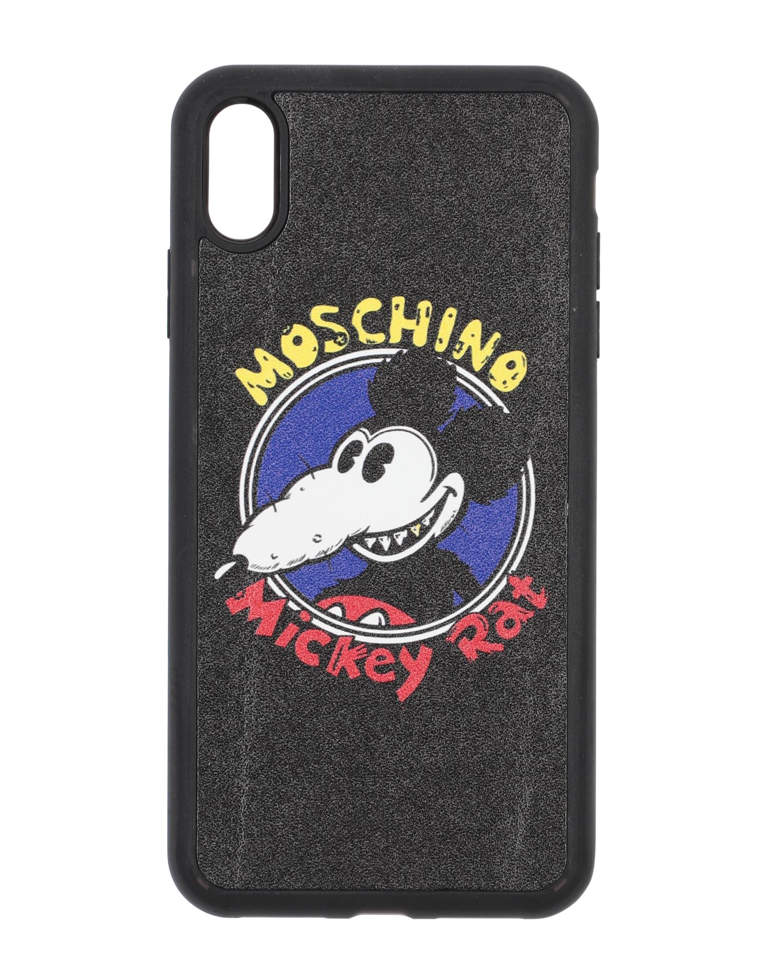 MOSCHINO Cover & Hüllen Damen Schwarz MOSCHINO Cover & Hüllen Damen Schwarz von MOSCHINO