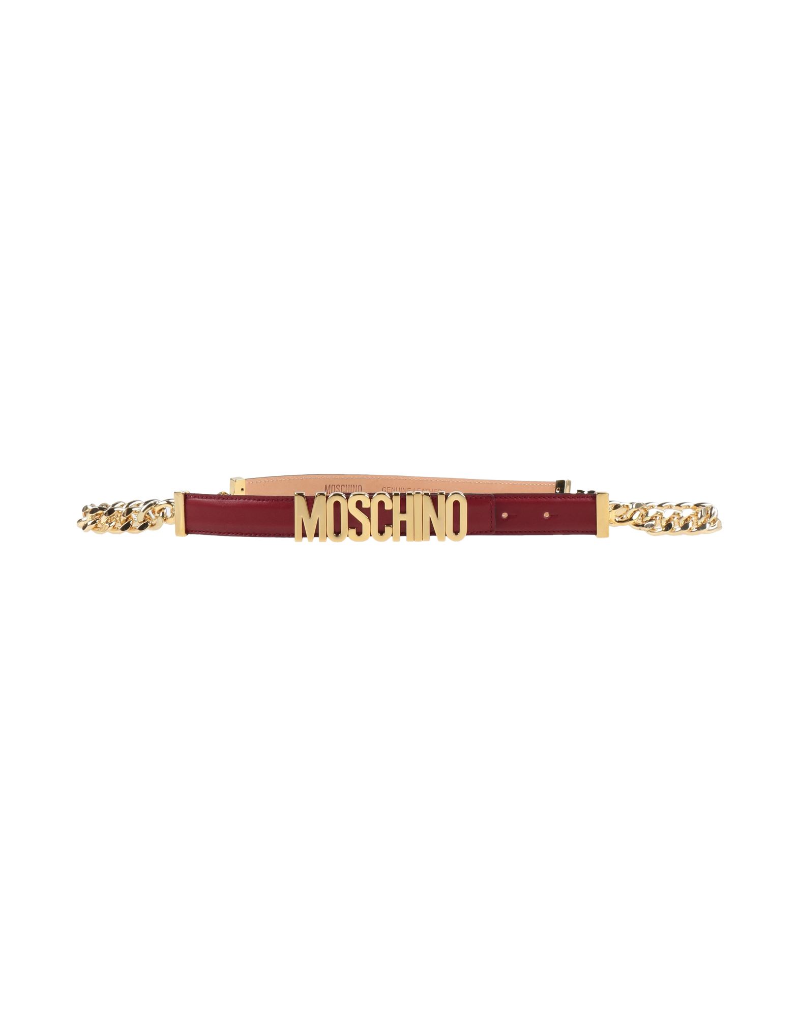 MOSCHINO Gürtel Damen Bordeaux von MOSCHINO