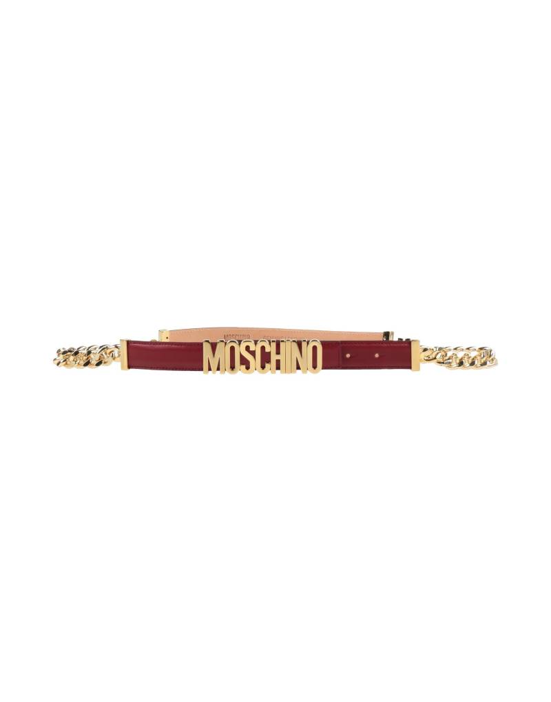 MOSCHINO Gürtel Damen Bordeaux von MOSCHINO