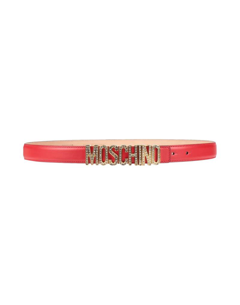 MOSCHINO Gürtel Damen Rot von MOSCHINO