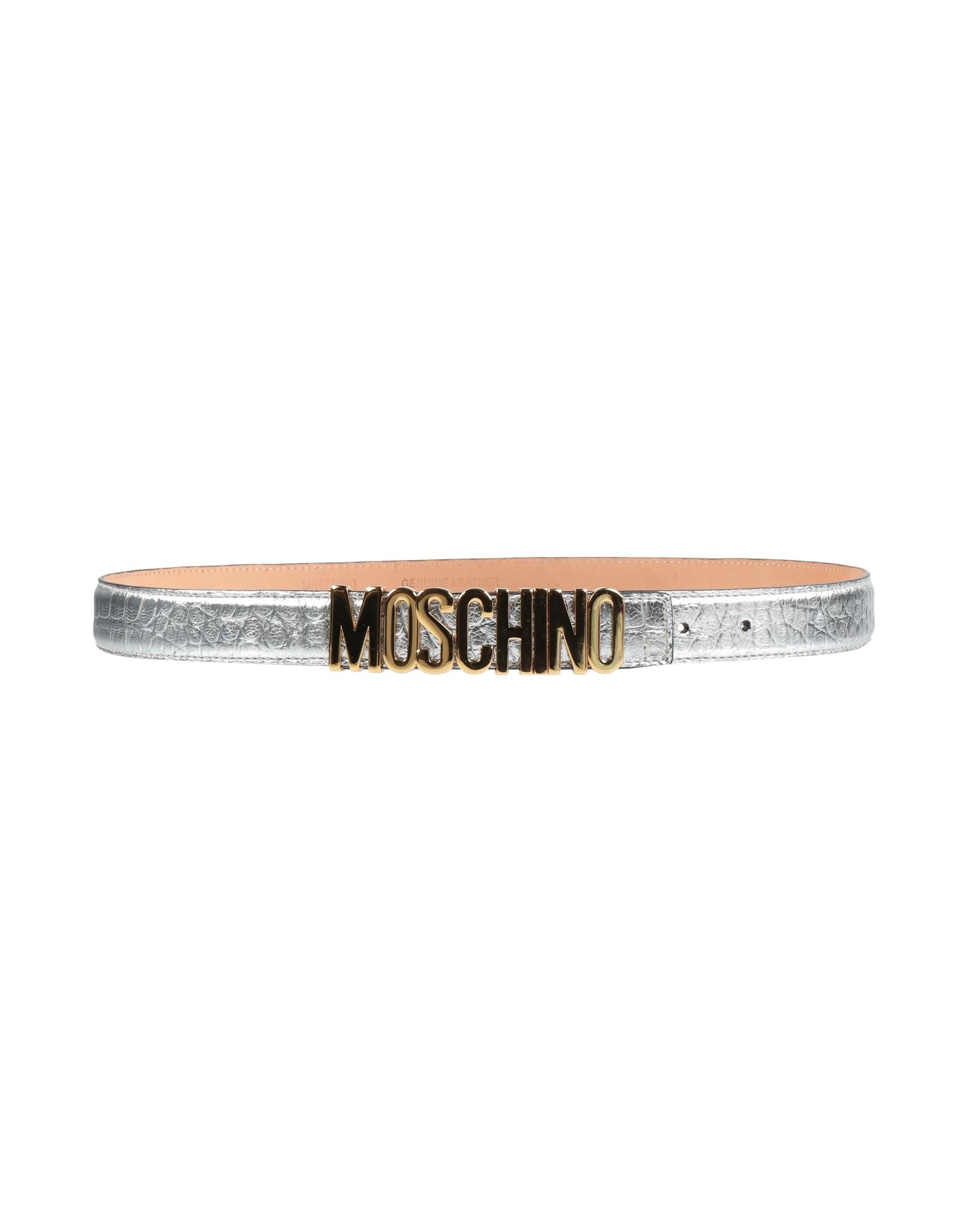 MOSCHINO Gürtel Damen Silber von MOSCHINO